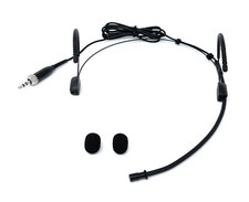 Black Omni-directional Headset Microphone for Sennheiser Wireless Bodypacks