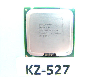 Intel Pentium 4 519k SL8JA Malay 3.06GHz/1M/533 #KZ-527