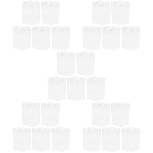 25 Pezzi Vetrina Trasparente per Mini Action Figure, Vetrina per Bambole - Foto 6 di 12