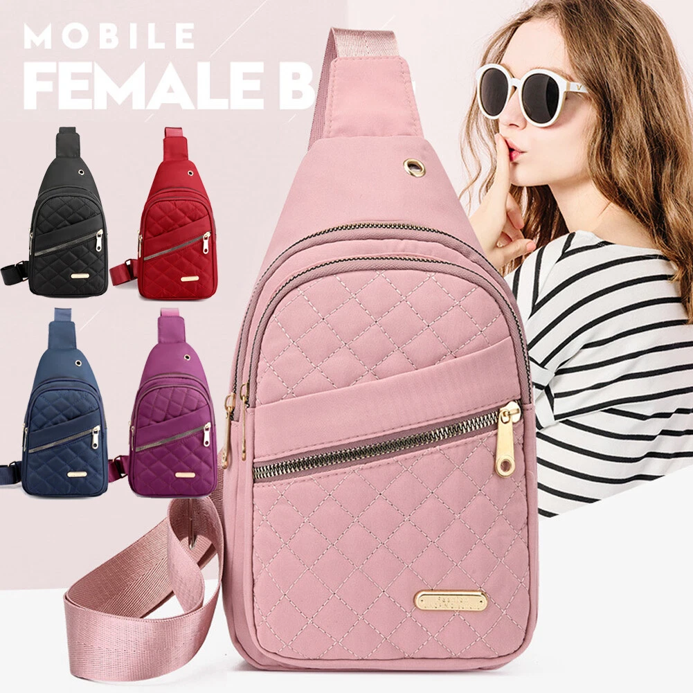 Women Crossbody Shoulder Bags Chest Sling Bag Sports Backpack