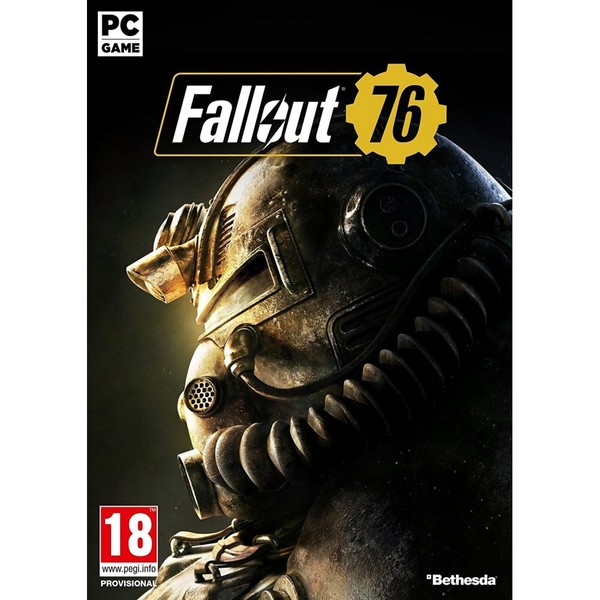 FALLOUT 76 PC JUEGO FÍSICO PARA DVDPC DE BETHESDA DVDROM