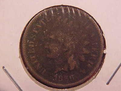 1866 P INDIAN HEAD CENT - CORROSION - G+ - SEE PICS! - (N3364) | eBay
