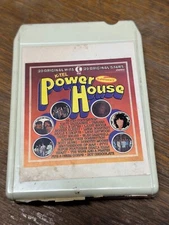 Power House “variety of artists” 1976 play tested 8 track..TU2468
