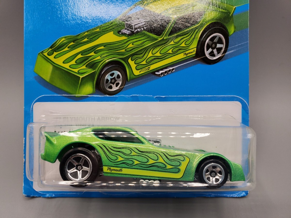 ミニカー 77 PLYMOUTH ARROW F/C NORTHWEST HITTER 77 Plymouth Arrow F/C Northwest Hitter Hot Wheels Dragstrip