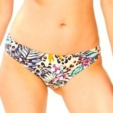 NEW Andie Swim The Bikini Bottom Limited Edition Palm Floral Tropical Print XL