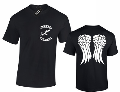 WALKER HUNTER HERREN T-SHIRT DARYL DEAD DESIGN WALKING DIXON FAN GESCHENKIDEE S - 5XL