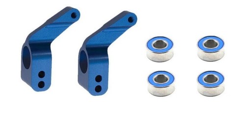 Traxxas Aluminum REAR Stub Axle Carriers 2wd Slash Bandit Rustler Drag Slash - Picture 3 of 10