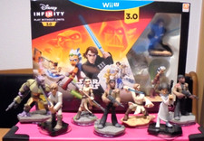 1x 10 Disney Infinity 3.0 Star Wars Figuren + 1x  Wii-U Starter SET SAMMLUNG TOP