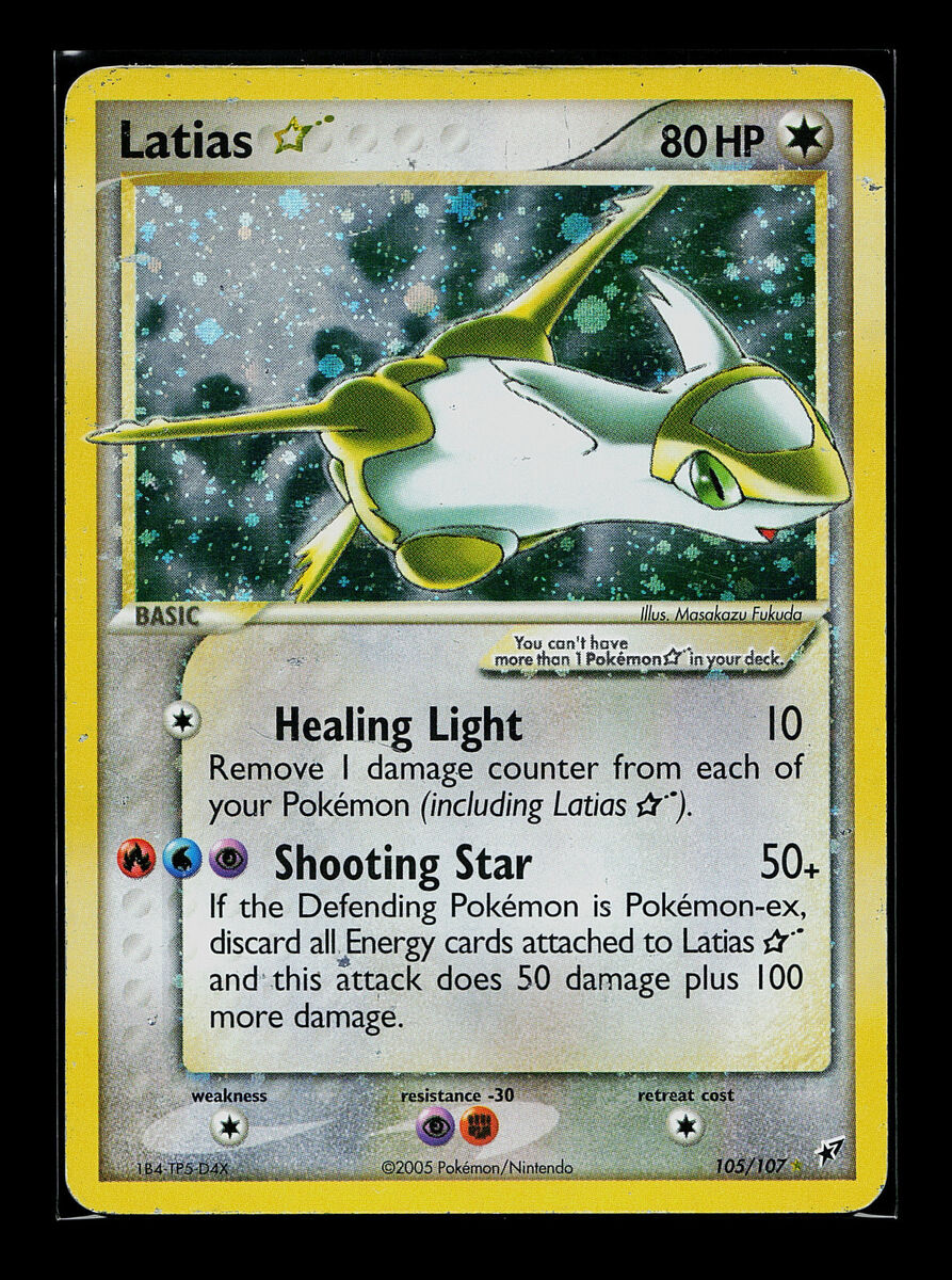 Carta Pokemon - RAYQUAZA GOLD STAR - EX DEOXYS em segunda mão