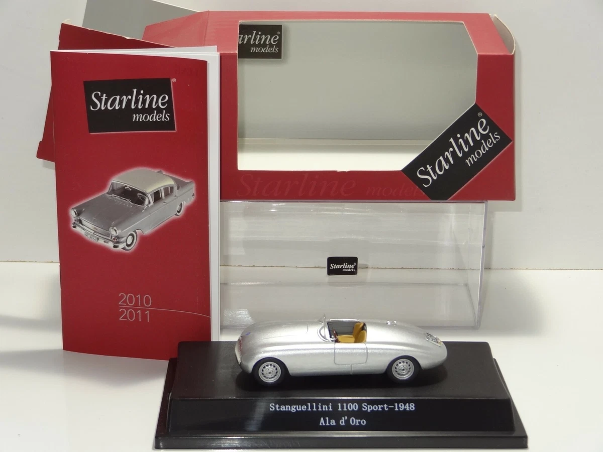 Miniature Renaissance 1/43 - Stanguellini 750 Sport #52 - Le Mans 1956 - Boîte Fermée