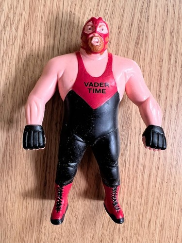 1996 WWF Vader. Bend-ems. Just Toys. Series IV....