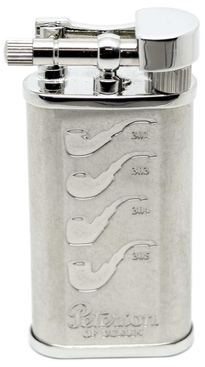 Peterson Pipe Lighter System Vintage Metal Finish | eBay