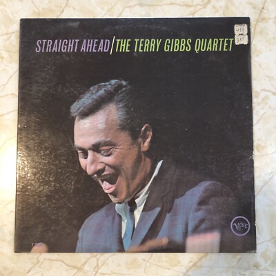Terry Gibbs Quartet Straight Ahead OG 1962 LP, VG+ Vinyl/Cover