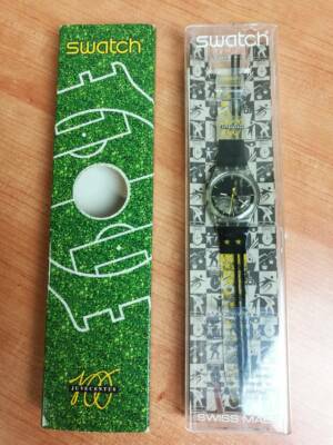 SWATCH OROLOGIO 100 ANNI JUVENTUS - JUVECENTUS SPECIAL EDITION VINTAGE 1996  | eBay