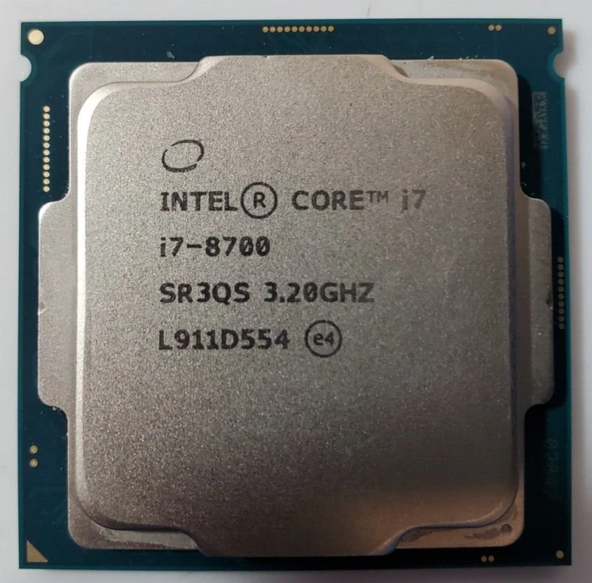 Intel Core i7-8700 Processor Model Computer Processors (CPUs) for