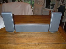 Sony SS-TS20 & CT44 Home Theater Surround Sound 3 Speaker System Center Rear R/L