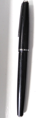 #ad VTG Platignum Silverline Fountain Pen U.K. Calligraphy Italic Broad Straight NIB $11.96