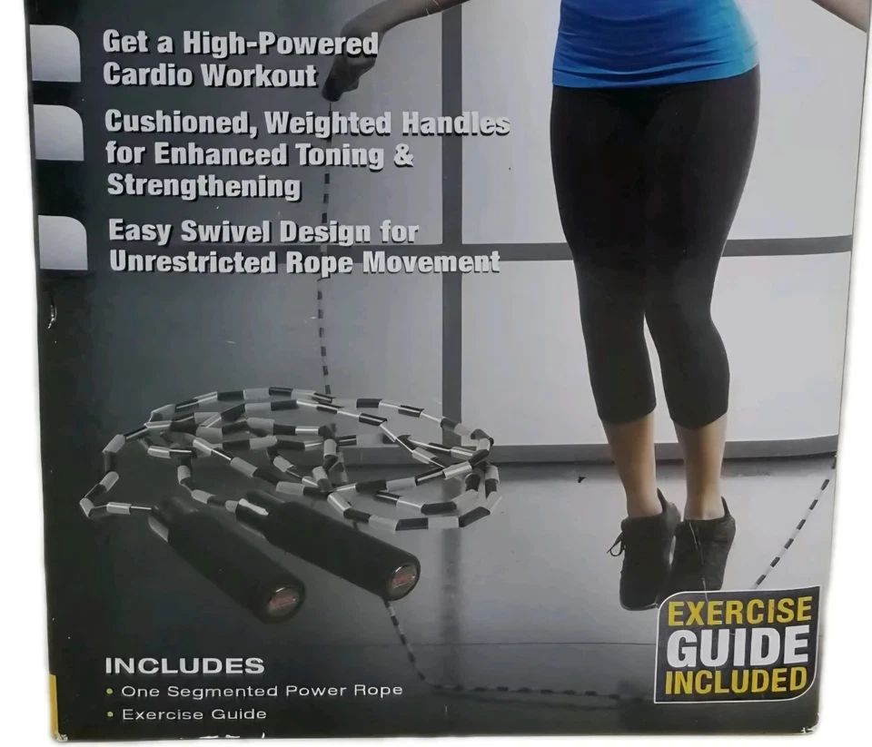 Cuerda de salto de peso pesado Spri cuerda eléctrica segmentada GRAN HERRAMIENTA DE ENTRENAMIENTO CARDIOVASCULAR Foto 3 de 3