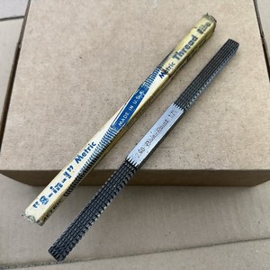 Blue Point Thread File #TFM 7530 Restorer Vintage Made USA Metric .75-3mm 8 In 1