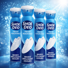 Schuhdeo 4er Set Schuh Deo Deodorant Schuhspray Geruchsstop Frische Schuhe 800ml