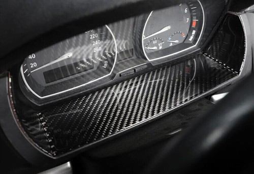3x Real Carbon Fiber Center Console Dashboard Panel Trim For BMW X3 E83 2006-10 - Picture 8 of 11