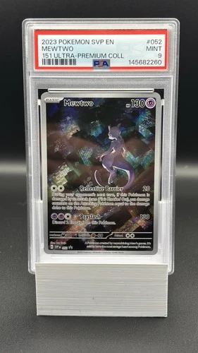 Pokémon Mewtwo Holo Black Star Promo TCG Card 52 PSA 9