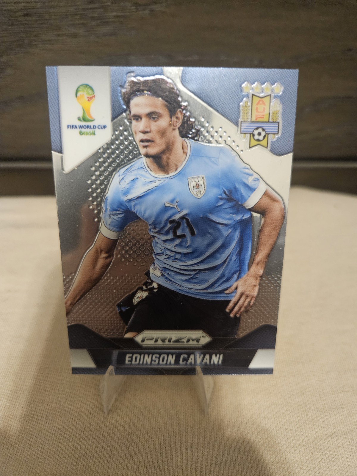 2014 Panini Prizm World Cup Silver Prizm Edinson Cavani #193