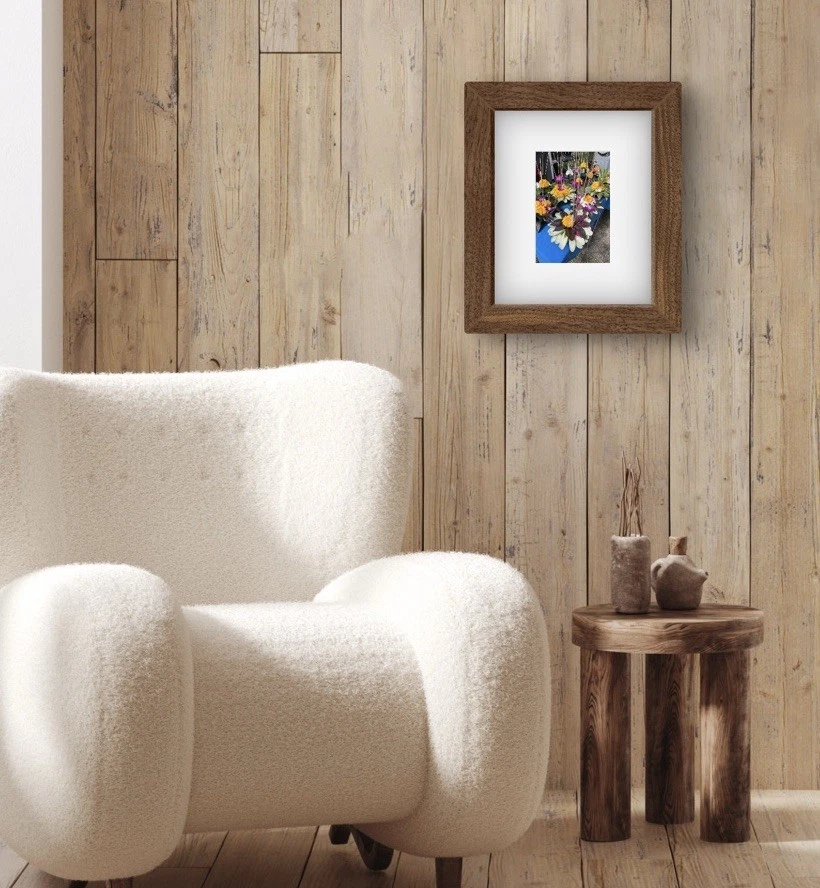 Оригинальная фото открытка 4 x 6 «- традиционный тайский цветочный Krathongs - рамка искусства - Изображение 4 из 4