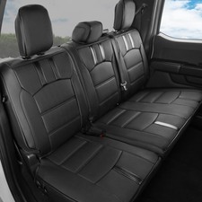 coverdream F150 Rear Seat Covers for 2015-2020 Ford F150 SuperCrew XL,XLT 2...