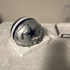 Jay Novacek Dallas Cowboys Signed Mini Football Helmet Beckett BAS Authenticated
