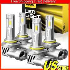 LED Headlights 9005 High Beam 9006 Low Beam Bulbs Super Bright 6000K Xenon White