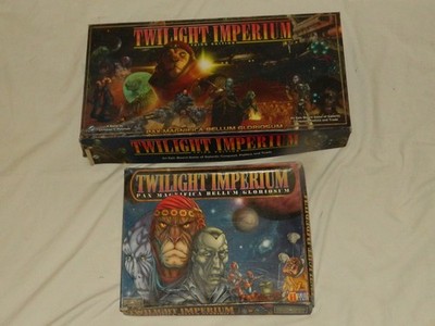Fantasy Flight Twilight Imperium Lot of 3 Third Edition, Borderlands, & MORE!!!