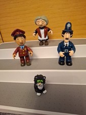 POSTMAN PAT Set Of 4 Action 4" Figures PC Selby Mrs Goggins Ajay Baines Jess Cat