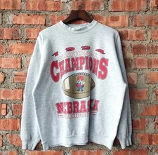 Vintage 90s Nebraska Cornhuskers University National Champions Football