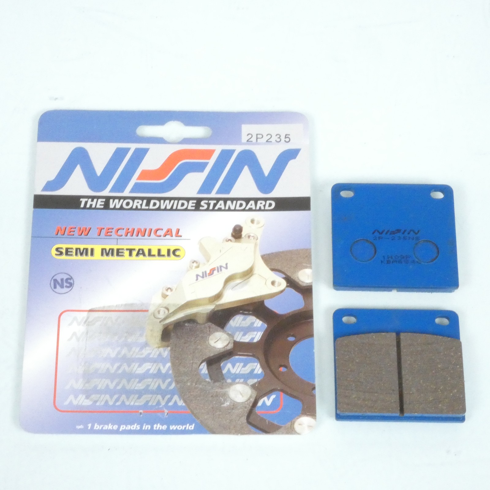 Plaquette de frein Nissin moto Suzuki 750 Gsx-R 1985-1987 train avant gauche droit