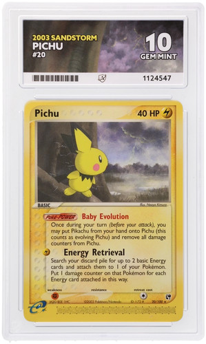 Pichu graded ACE 10 for sale on eBay