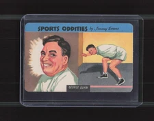 1954 Quaker Oats Sports Oddities 3 George Quam
