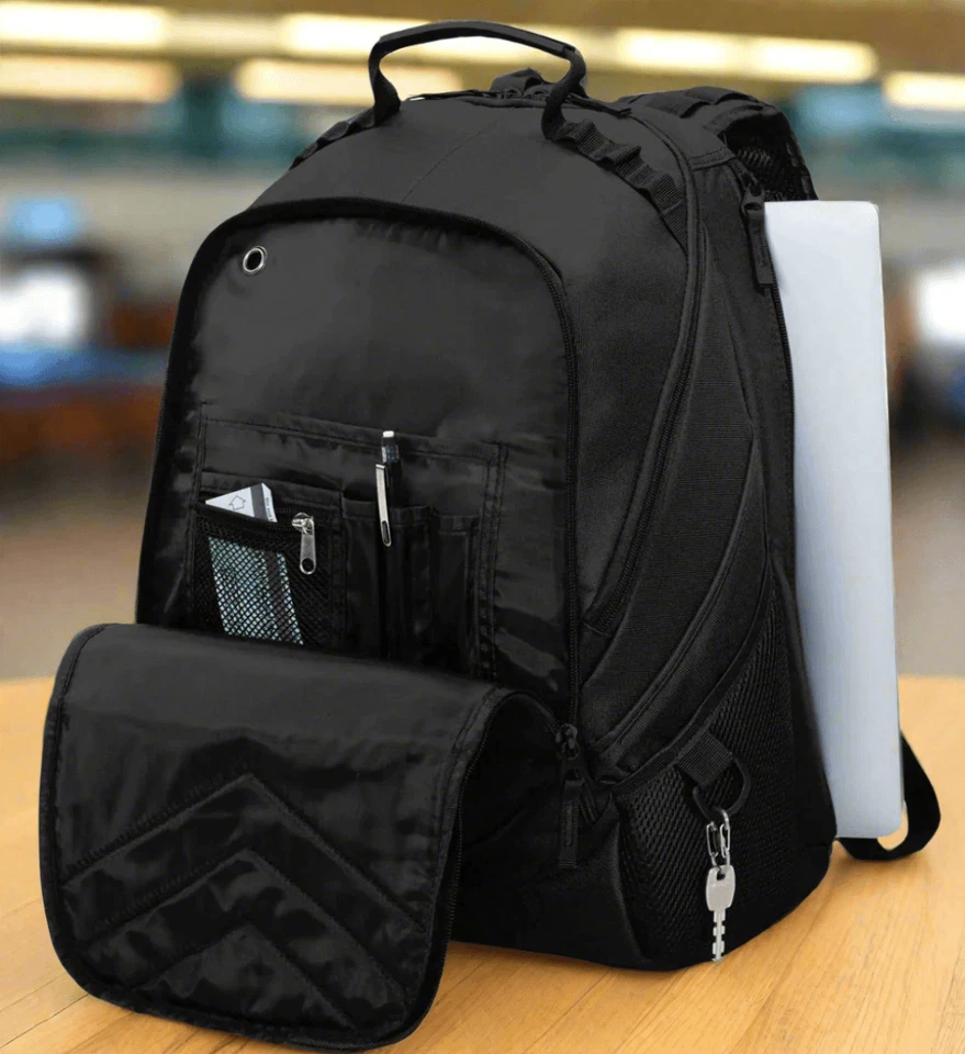 ASU Laptop Backpack – Official Arizona State Sun Devils Bookbag – 17" Laptop Sle - Image 2 of 4