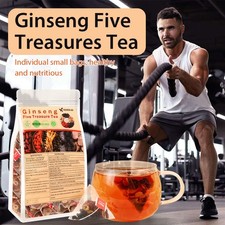 Natural Tea Formula Ginseng Five Treasure Tea, Kidney Tea Chinese Herbal Tea