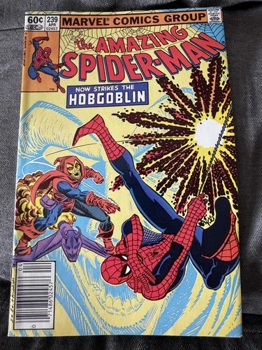 The Amazing Spider-Man #239 1983 2nd Hobgoblin Newsstand Edition.