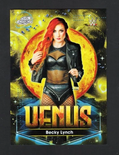 2026 Topps Chrome Cosmic WWE Becky Lynch Venus SSP Planetary Pursuit #PPV-7