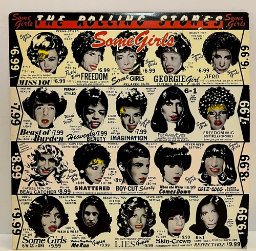 ROLLING STONES - Some Girls (1st Press Banned Cover) - 12" Vinyl Record LP - VG+