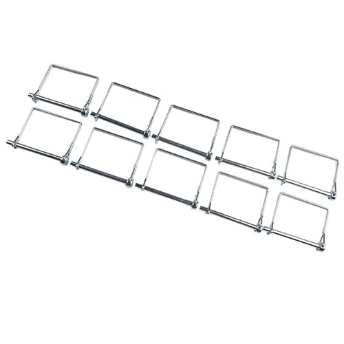 Hitch Pin Lock M6*70mm Safety Pin Lock Trailer Coupler 70mm Metal New Silver - Picture 5 of 12