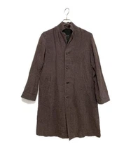 pas de calais                    Linen Blend Shirt brown