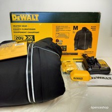 OB Works Well-DEWALT DCHJ072D1-M Black Heated Soft Shell Jacket Kitted