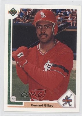 1991 Upper Deck Star Rookie Bernard Gilkey #16 h0s