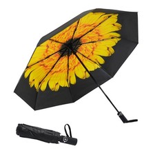 Travel Umbrella Windproof Factory outlet Compact Automatic Umbrellas for Rain...