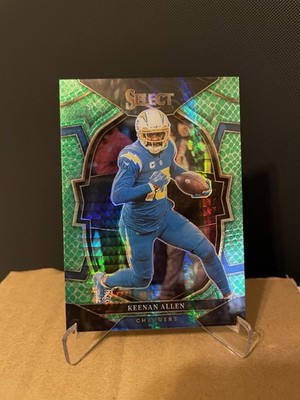 2022 Panini Select - Concourse Keenan Allen #15 Dragon Scale Prizm /89