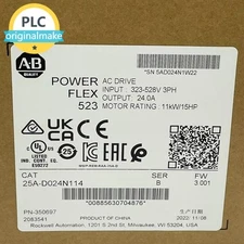 New Allen Bradley 25A-D024N114 PowerFlex 523 11kW (15Hp) AC Drive