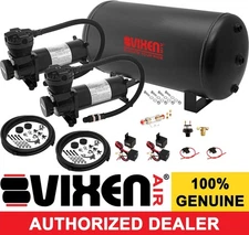 AIR SUSPENSION KIT/SYSTEM FOR TRUCK/CAR BAG/RIDE/LIFT, DUAL COMPRESSOR, 6G TANK